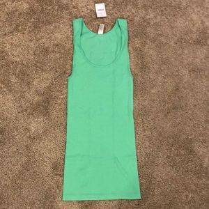 J. Crew Green Tanktop Size Medium